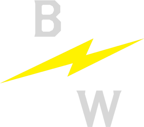 Bent Water Brewing Co. B W Logo