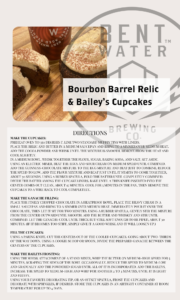 Bourbon Barrel Cupcake Directions